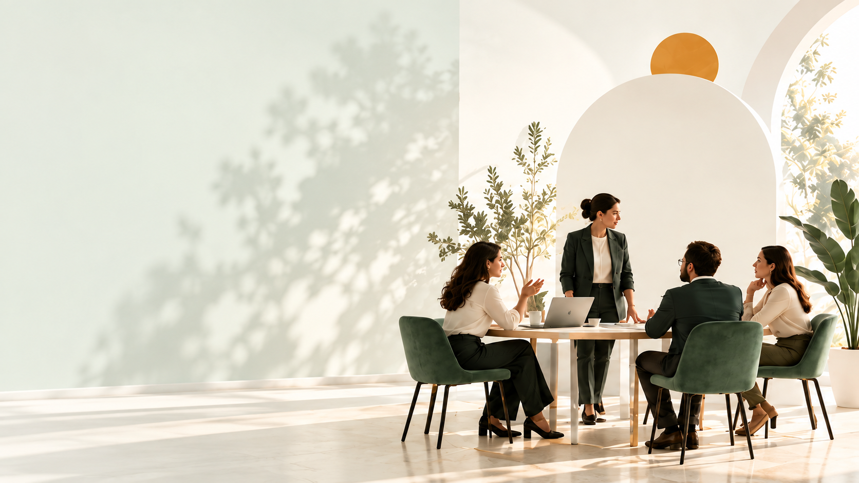Équipe RH réunie autour d’une table de travail
